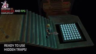 3D Roguelike RPG Complete Kit for Mobile and PC: TPS, Enemy AI, Puzzle and Props