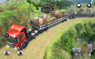 Road Train Truck Driving Sim