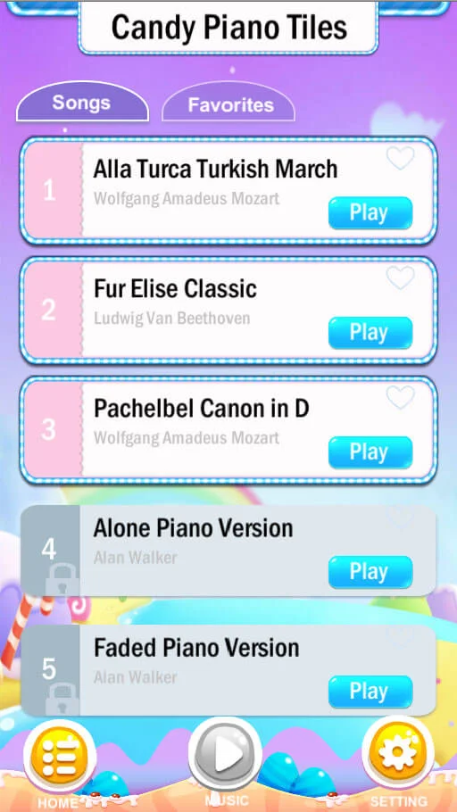 Candy Piano Tiles — screenshot 1