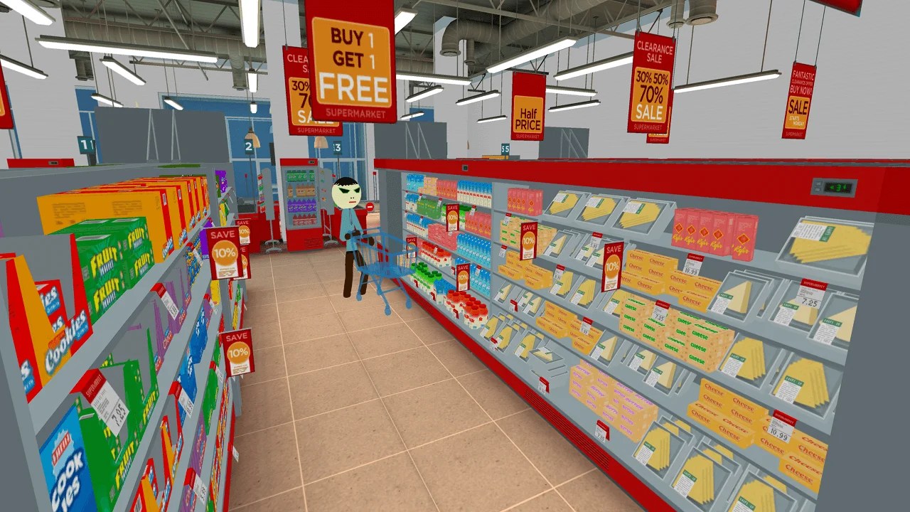 Supermarket Grocery Shopping: Shopping Mall Game — screenshot 2