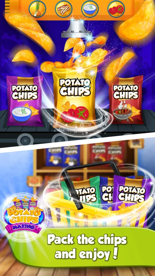Potato Chips Maker Game — screenshot 2