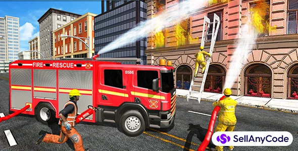 American Fire Fighter Truck: City Emergency Rescue