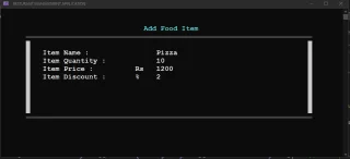 Resturant Management System