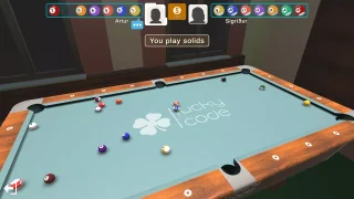 8 Ball Pool (Billiard) Multiplayer Completed Game