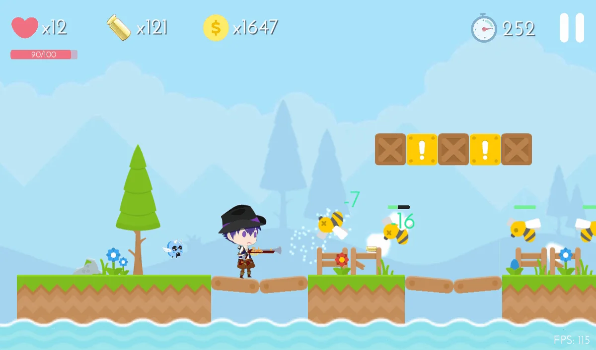 Mysteria World: Adventure of Heroes (64 Levels + 9 Bosses) Unity Game Template — screenshot 1
