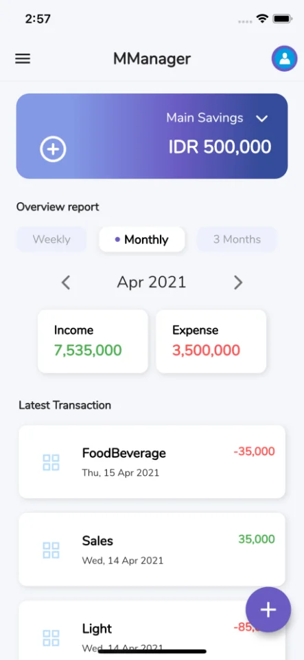 MManager, Financial Full Flutter v.2.8 App, with API & Admin Panel Backend — screenshot 2