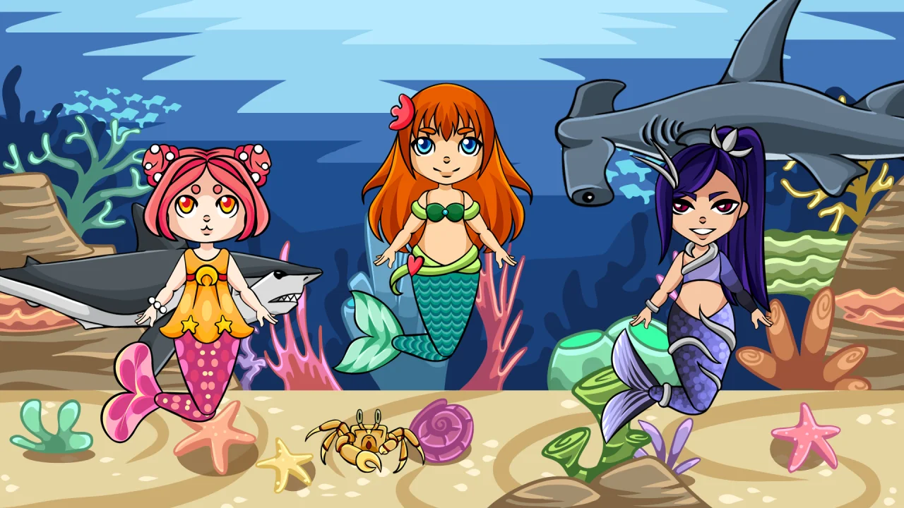 Mermaid Adventure Game — screenshot 1