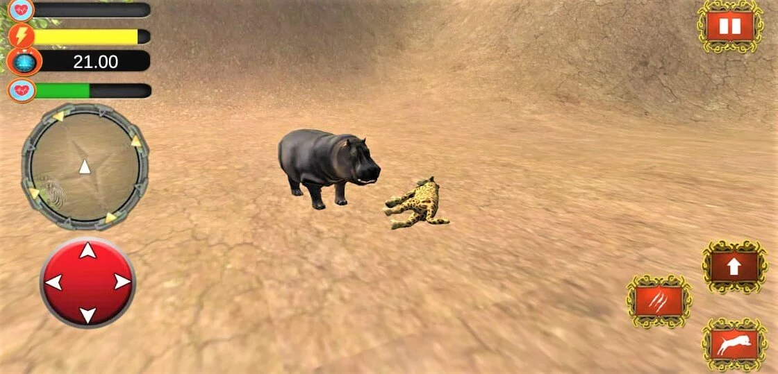 Wild Cheetah Simulator: Savanna Tiger 3D 64 Bit Source Code — screenshot 2