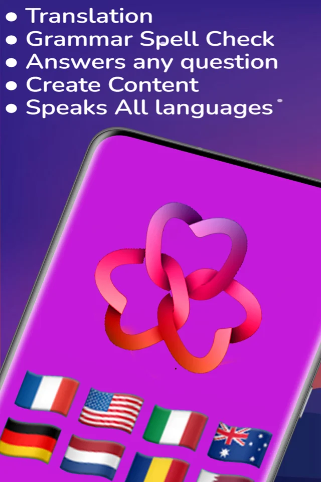 Chat GPT AI: Chat & Voice with AdMob (Rewarded, Banner, Intertitial) — screenshot 1