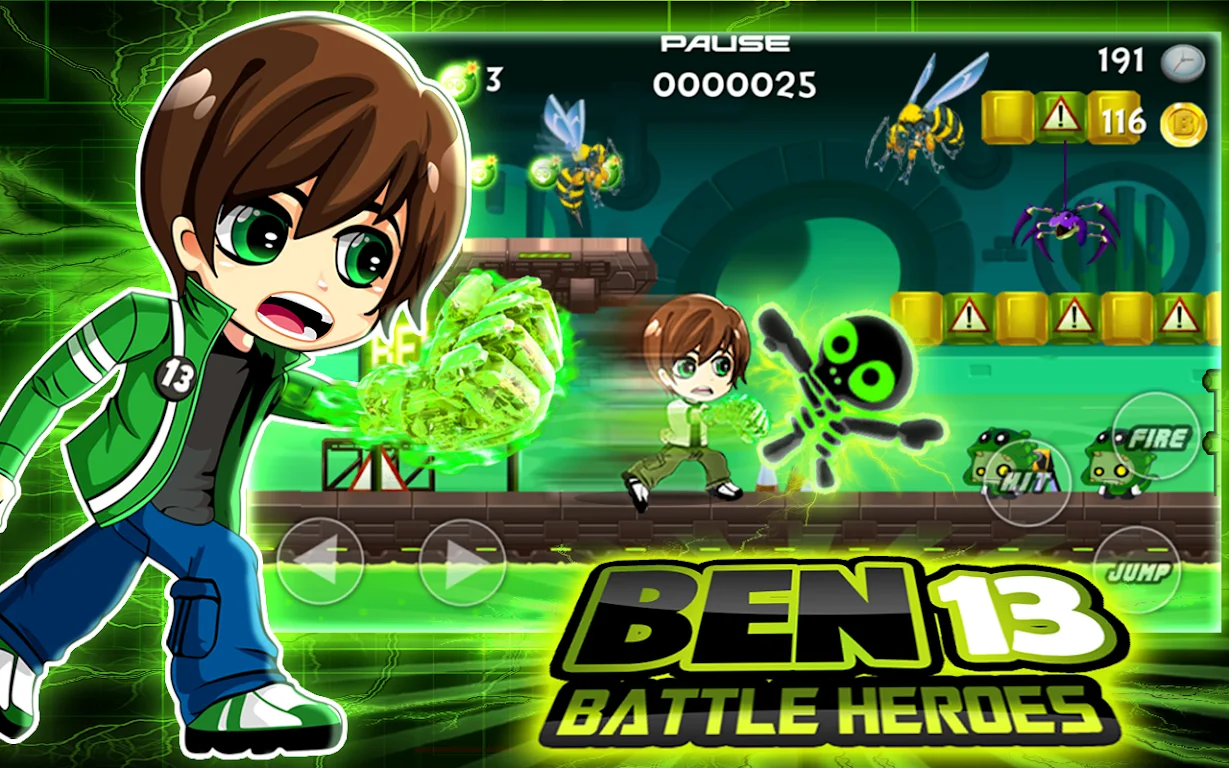 Super Ben 13 Heroes — screenshot 2