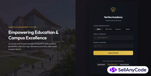 Campus Management System Institutional Portal — cover