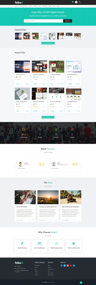 Feberr - Multivendor Digital Products Marketplace — screenshot 10