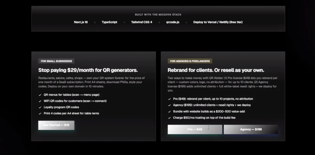 QR Coder Atelier Black Fable v2 — screenshot 2