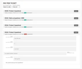 WooCommerce Support Ticket System