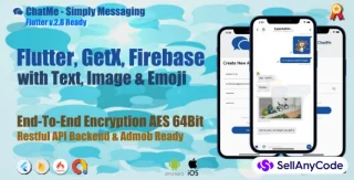 ChatMe - Simply Messaging Flutter v.2.8 with API Backend | Google AdMob