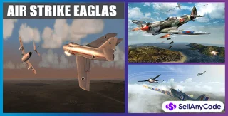 Air Strike World War 2: Fighters Sky Combat Attack 64 Bit Source Code