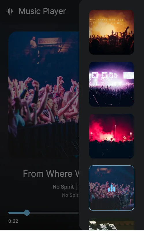 Music Player — screenshot 2