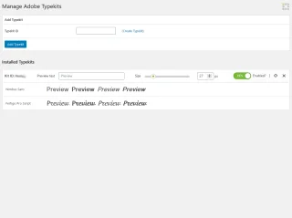 FontPress - WordPress Font Manager