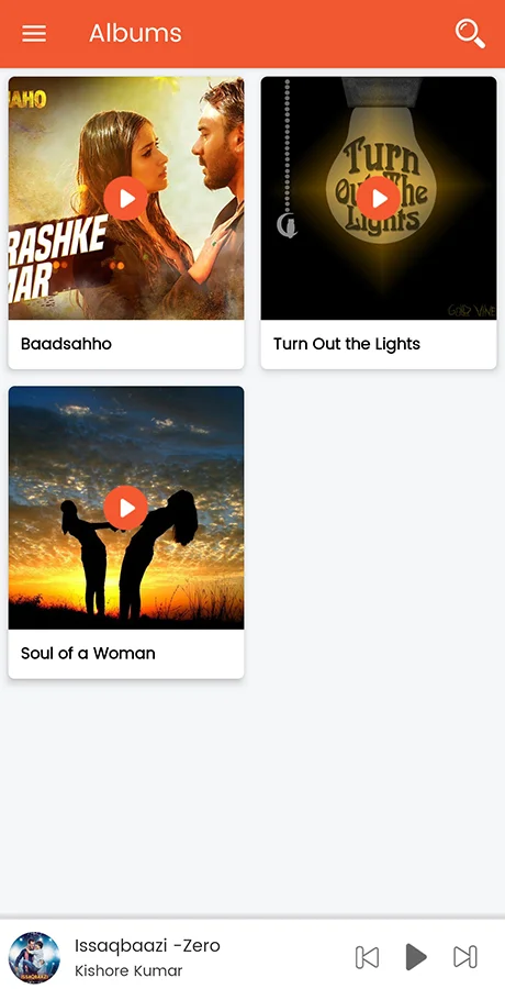 Android Music Player - Online MP3 (Songs) App — screenshot 5