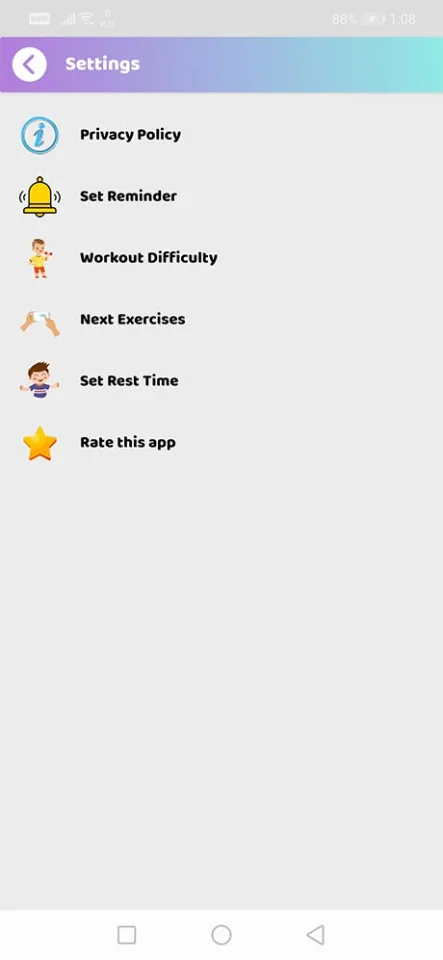 Android Pregnancy Exercise and Workout at Home (Fitness App) — screenshot 5