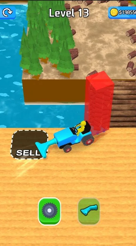 Lumber Harvest Tree Cutting Game Unity Source Code — screenshot 5