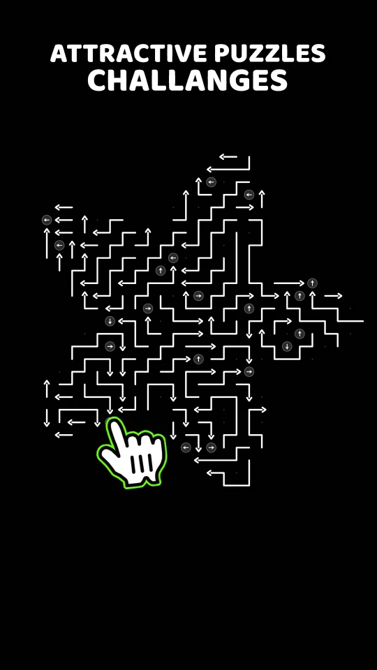 Arrow Escape: Minimalist 3D Logic Puzzle Game | Flutter Source Code — screenshot 3