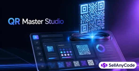 QR Master Studio – Self-Hosted QR Code Generator with Logo & Customization