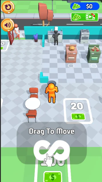 Dream Restaurant 3D Game Unity Source Code — screenshot 1