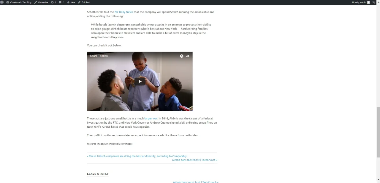 Crawlomatic Multisite Scraper Post Generator Plugin for WordPress — screenshot 4