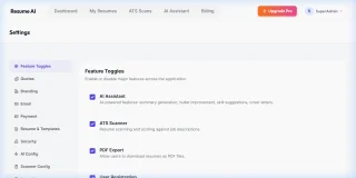 Resume AI the Ultimate AI-Powered Resume Builder & ATS Scanner (SaaS)