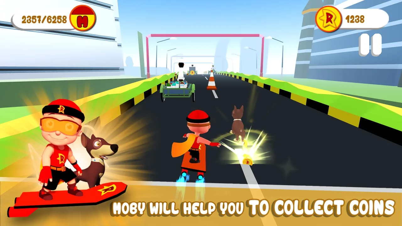 Mighty Raju 3D Hero: Endless Running Chase — screenshot 5