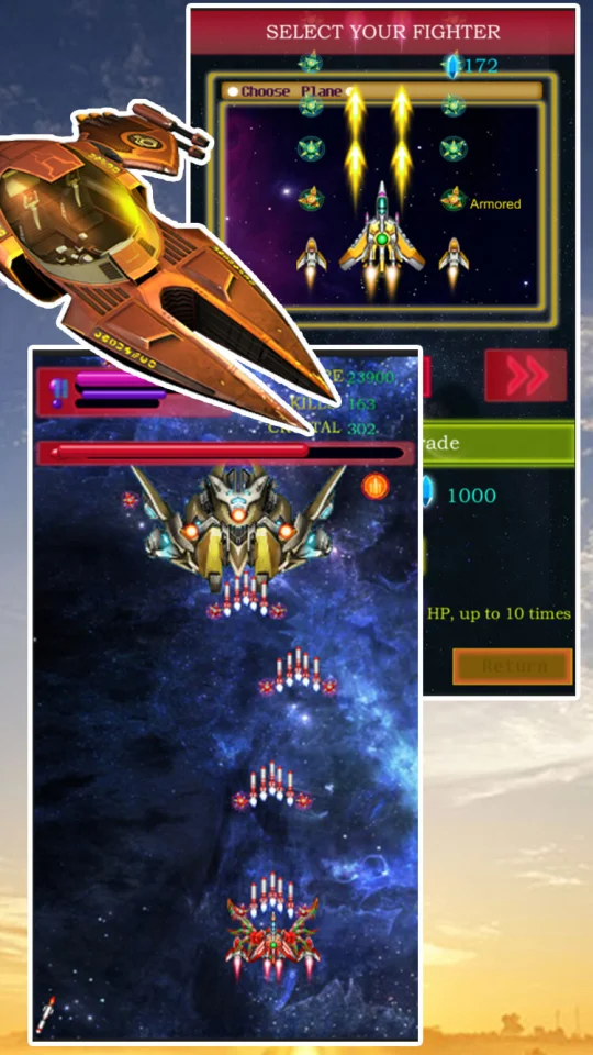 Sky Force Limited Complete Game + Best Game 2017 Support 64 Bit — screenshot 3