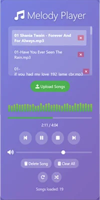 Melody Player — screenshot 2