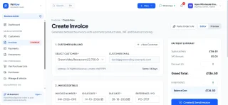 FinFlow Smart Invoicing System