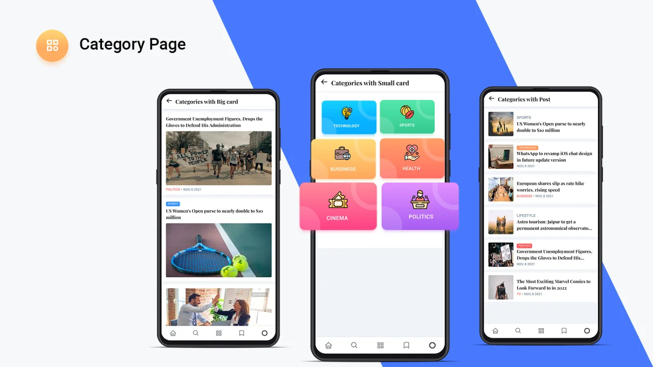 Valentina: News Publishing PWA — screenshot 2