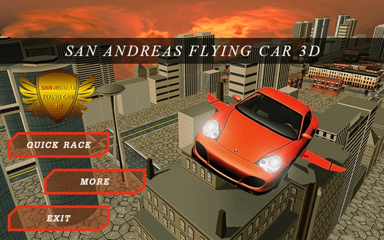 San Adreas Flying Car Sim 3D Simulator — screenshot 3