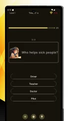 BrainyStudent English Quiz App Game