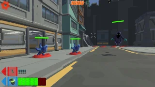 Robots Attack Zombies Survival Shooting Game