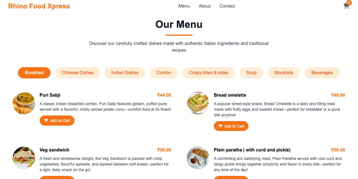 Restaurant Hub | Multi Restaurant SaaS Website, Has Been Rejected — screenshot 5