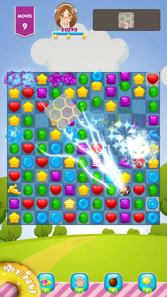 Candy Girl Match 3 — screenshot 2