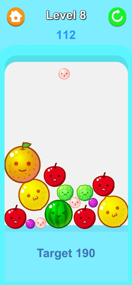 Watermelon Merge Game — screenshot 1