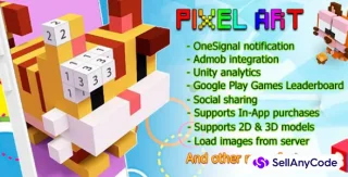Pixel Art – Number Coloring 3D + 2D + Full Monetization Features