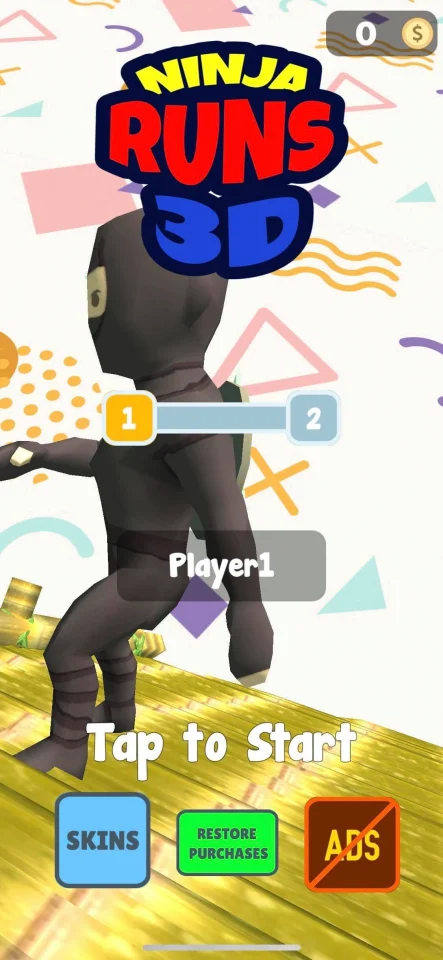Ninja Runs 3D — screenshot 1