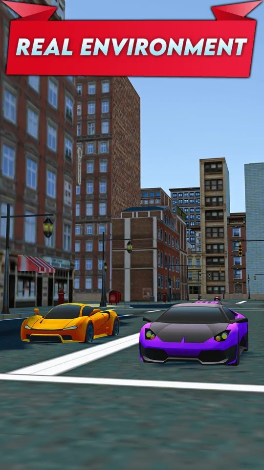 Straight Car Drive 3D 2022 64BIT Source Code — screenshot 2