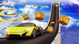 Extreme Mega Ramp Stunt Car Racing: Impossible Track Stunt