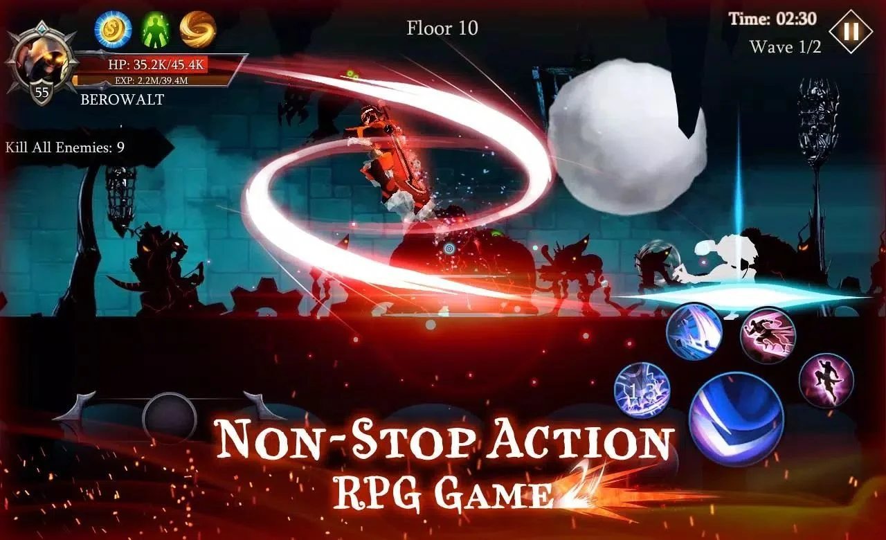 Knight of Shadows - Battle Legends - Unity — screenshot 2