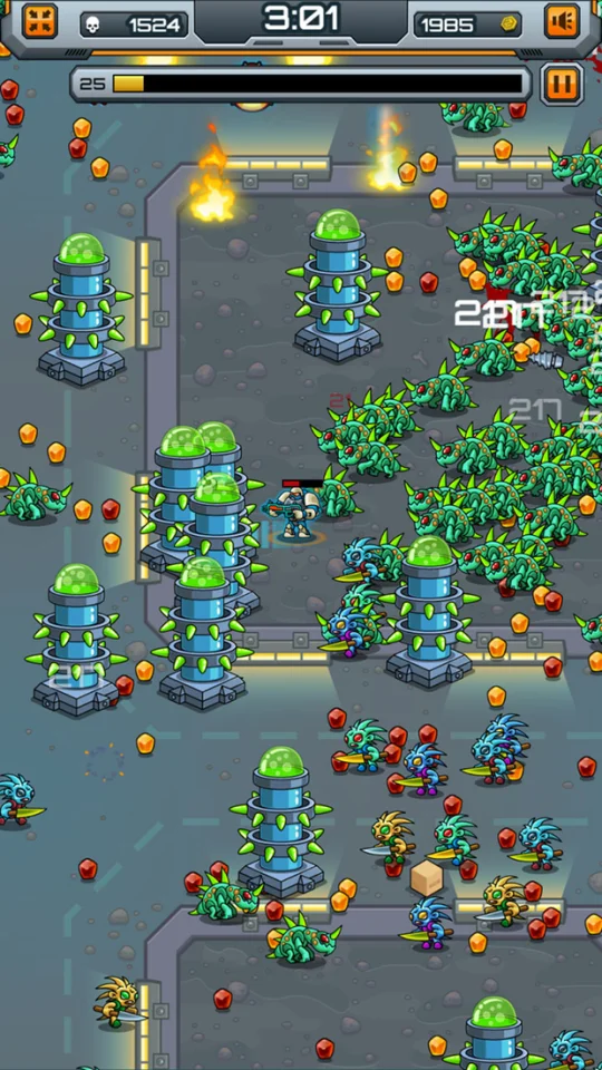 Space Survivor - Buy HTML5 Game — screenshot 1