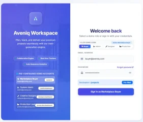 Aveniq Workspace Project & Production Management ERP