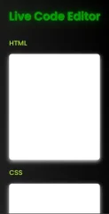 Live Code Editor