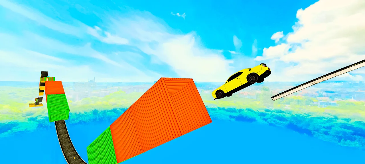 Mega Car Ramp 3D — screenshot 3